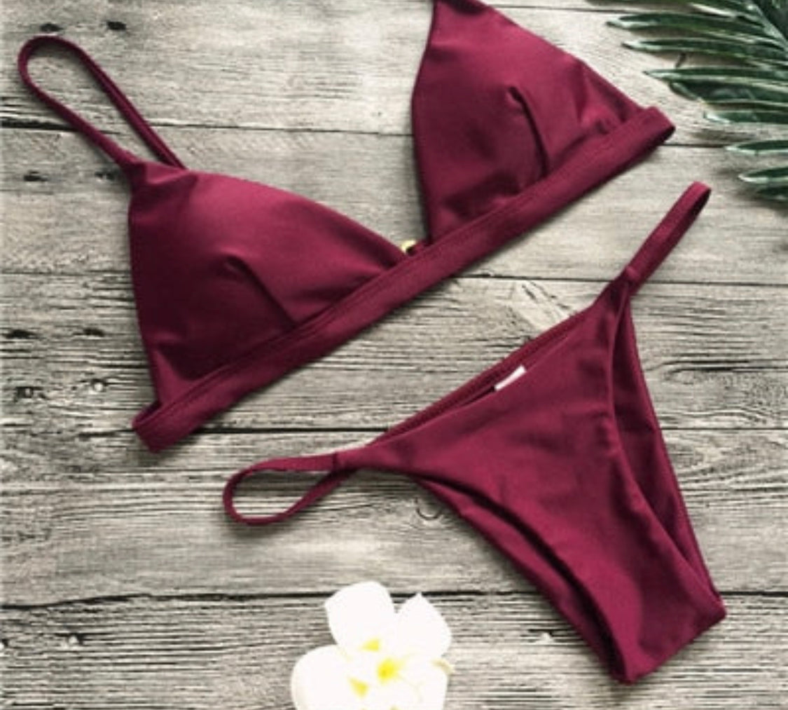 Whispered Temptation Halter Bikini Duo