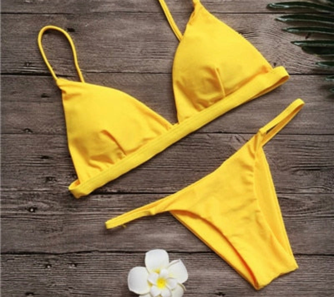 Whispered Temptation Halter Bikini Duo