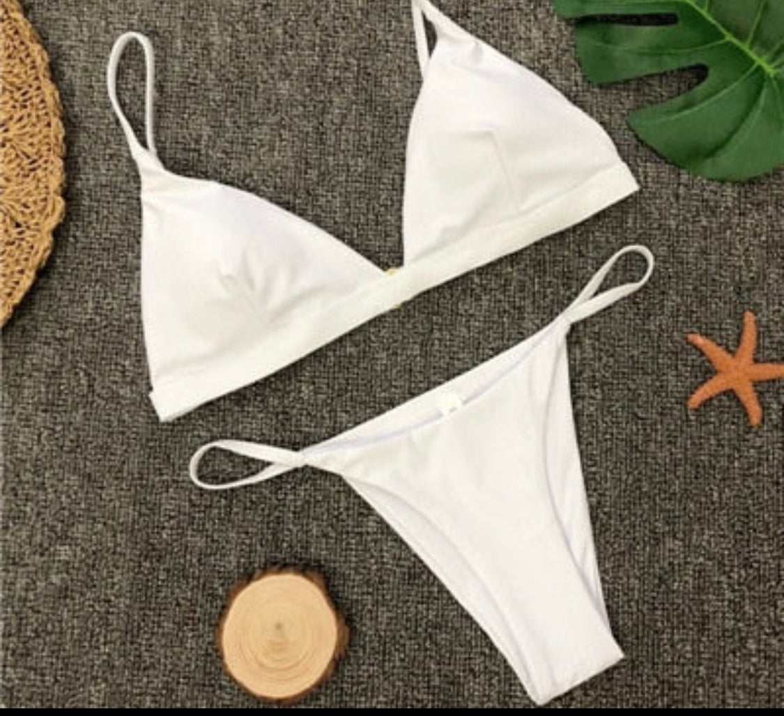 Whispered Temptation Halter Bikini Duo