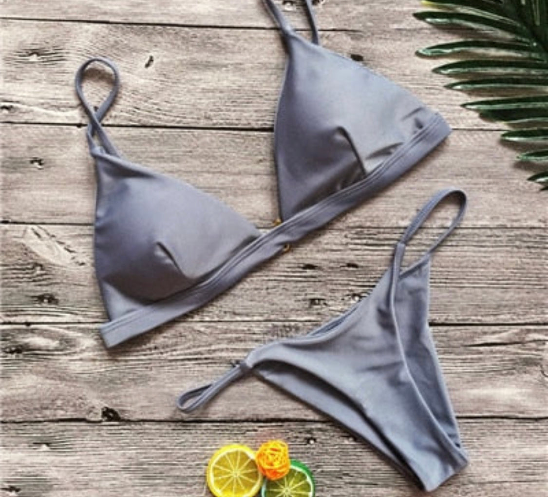 Whispered Temptation Halter Bikini Duo