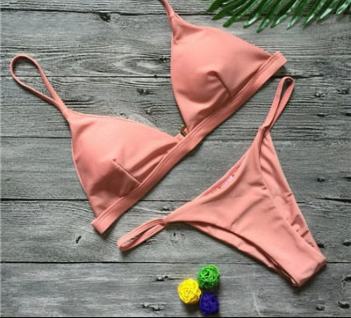 Whispered Temptation Halter Bikini Duo