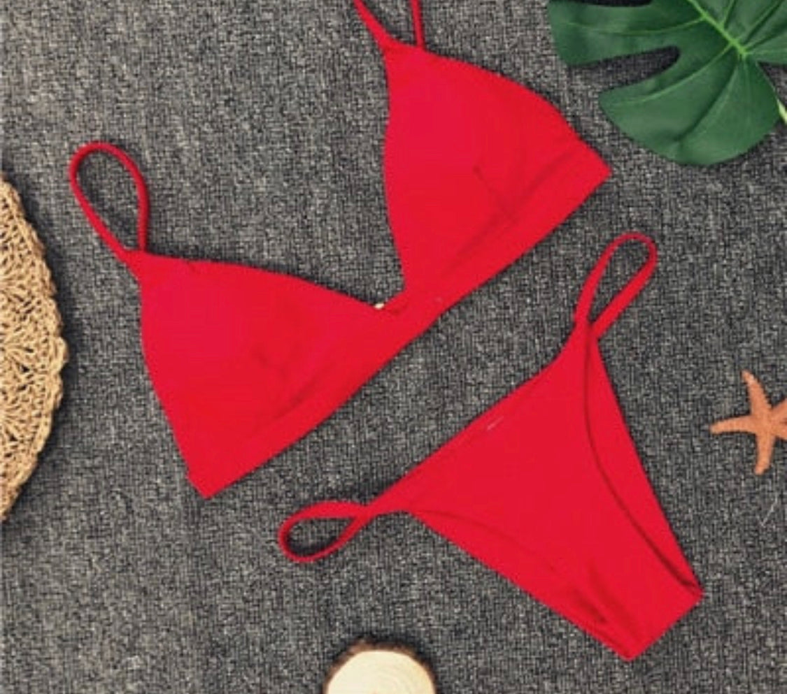 Whispered Temptation Halter Bikini Duo